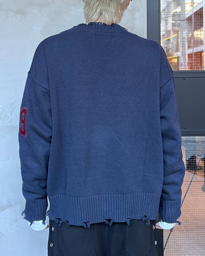 ポイントロゴカーディガン MO3002