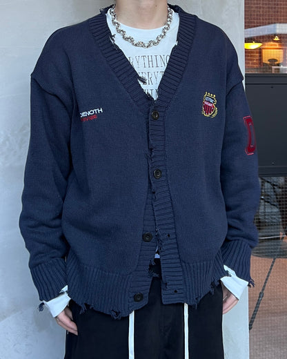 ポイントロゴカーディガン MO3002