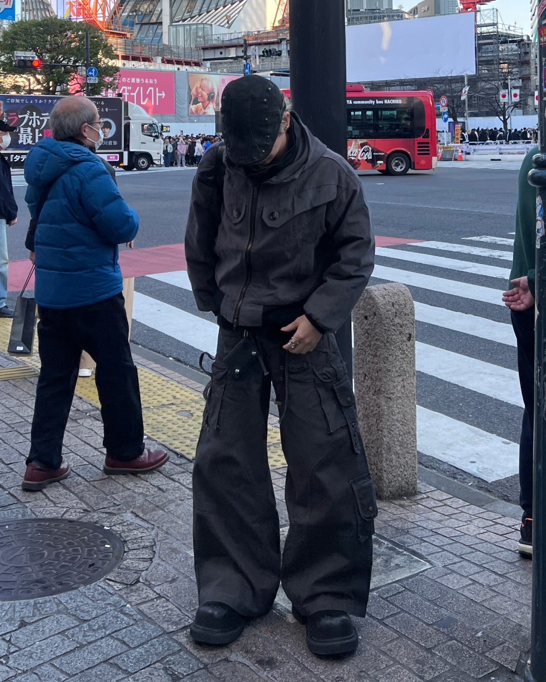 ビンテージデザインバギーパンツ MO3017