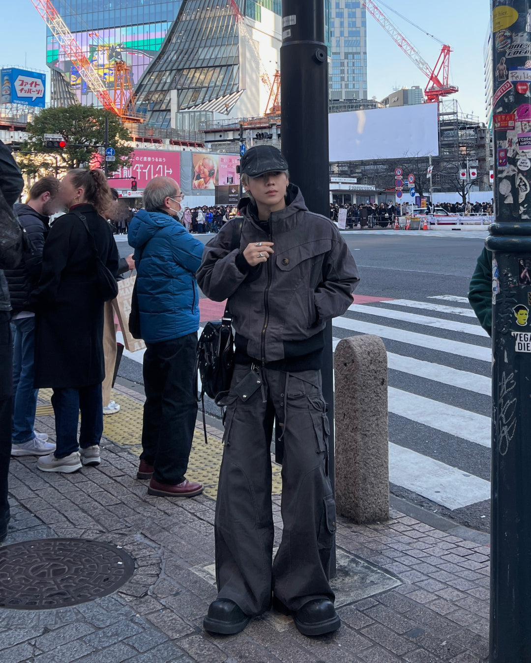 ビンテージデザインバギーパンツ MO3017