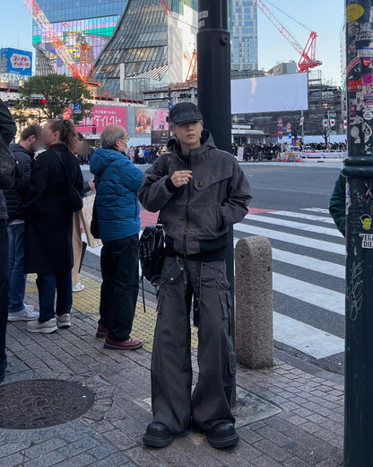 ビンテージデザインバギーパンツ MO3017