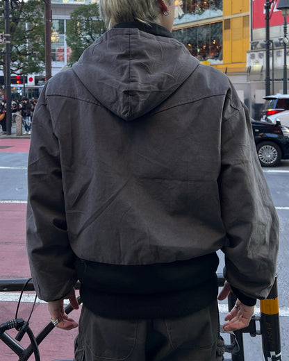 ダブルジップコットンブルゾン MO3018