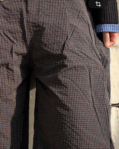 カーブチェックパンツ MO3042