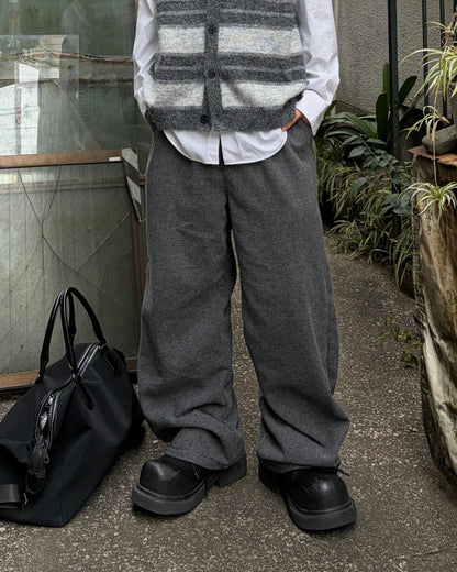 バギーウールパンツ MO3060