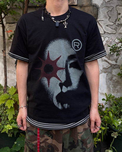 サイレントスクリームハーフスリーブTシャツ MO3103