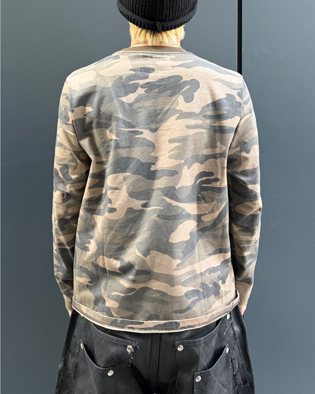 迷彩ロングTシャツ MO3115
