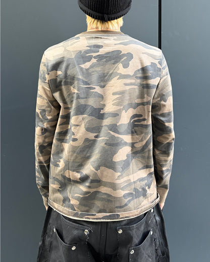 迷彩ロングTシャツ MO3115