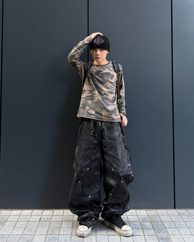 迷彩ロングTシャツ MO3115