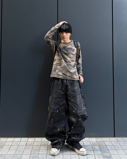 迷彩ロングTシャツ MO3115