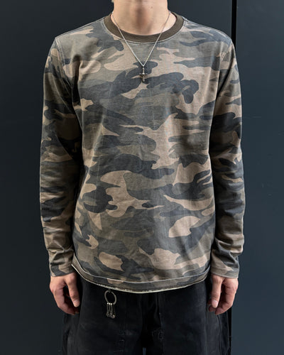 迷彩ロングTシャツ MO3115