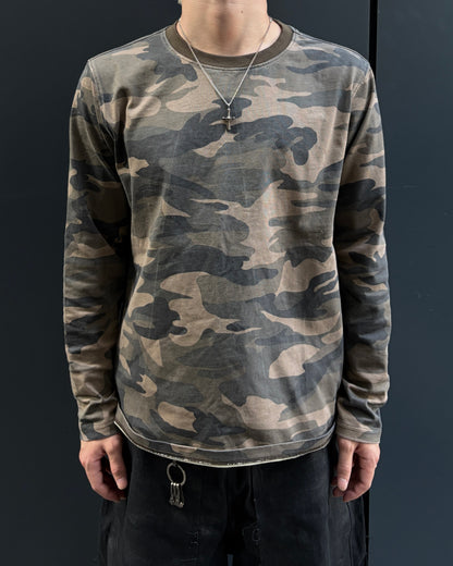 迷彩ロングTシャツ MO3115