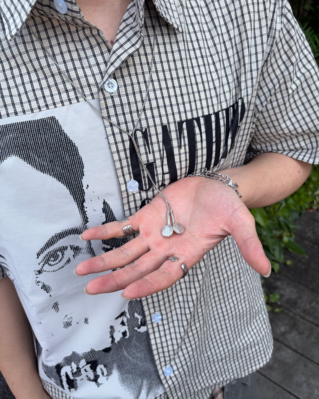 イヤフォンモチーフネックレス MO3144