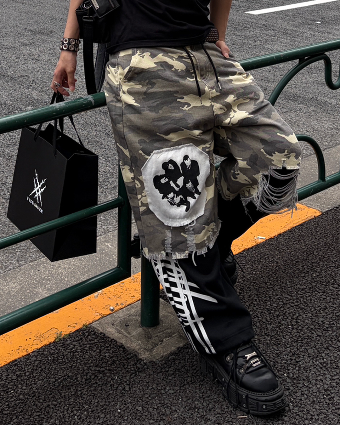 レイヴンライントラックパンツ MO3235