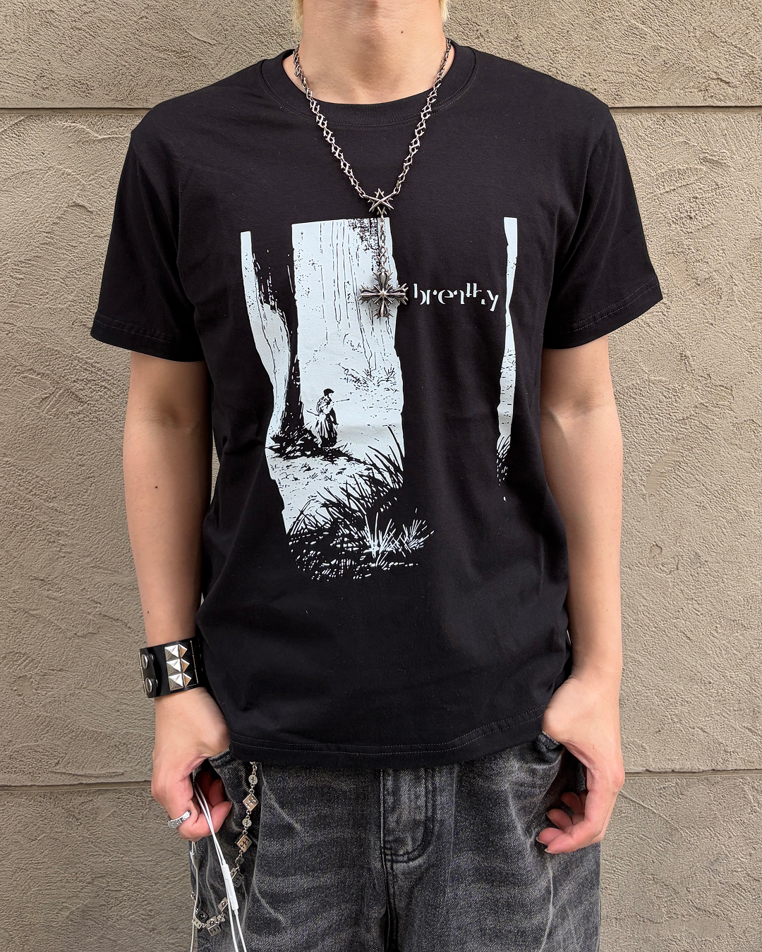 フォレストサイレンスプリントTシャツ
MO3173