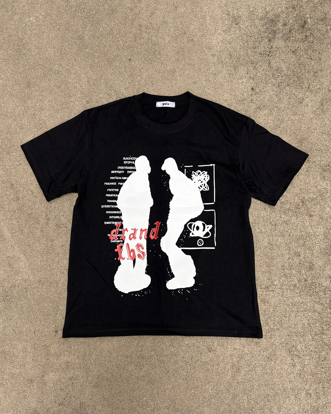エコーシルエットTシャツ
MO3190