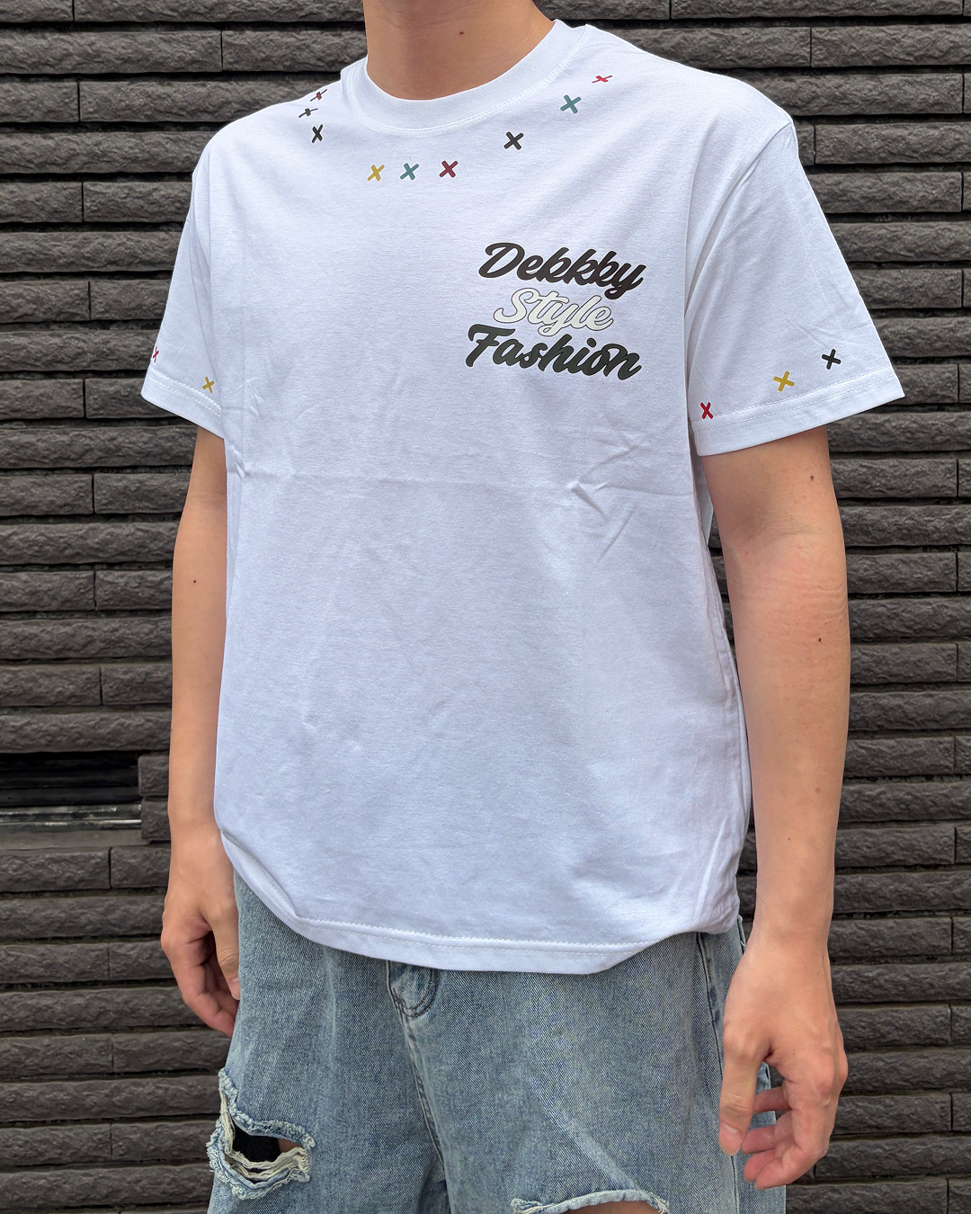 クロスマークTシャツ MO3230