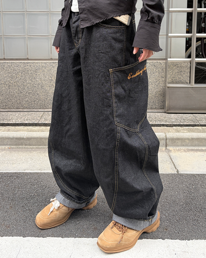 ステッチワークデニムパンツ
MO3236