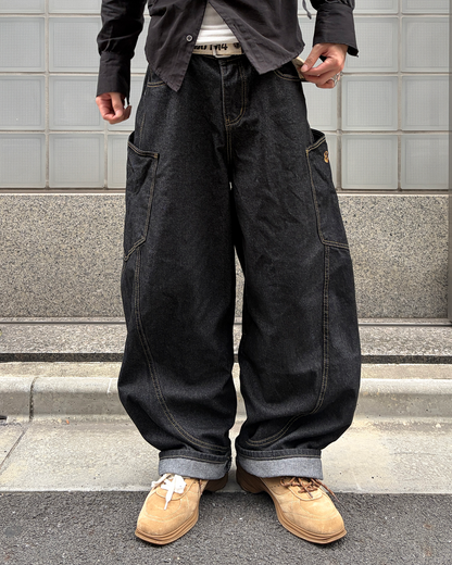 ステッチワークデニムパンツ
MO3236