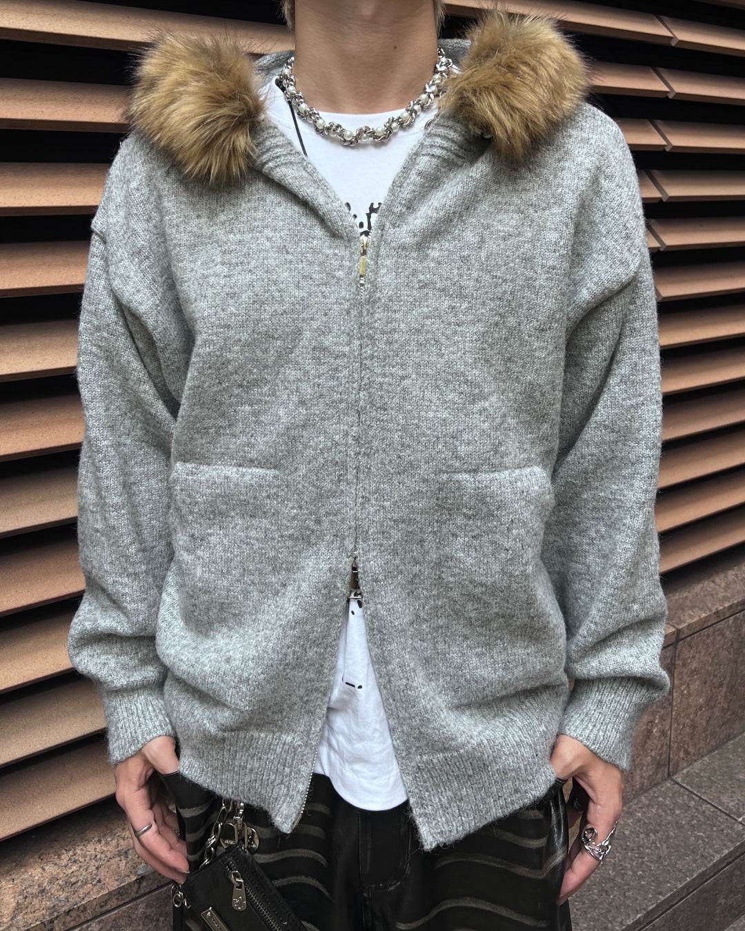 即納】ダブルジップファーニット MO5005 – YOLO（ヨロ）｜ファッション通販