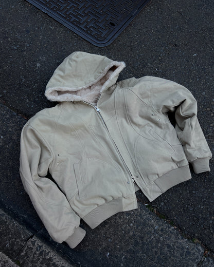 【即納】 ダブルジップキャンバスファージャケット MO5008