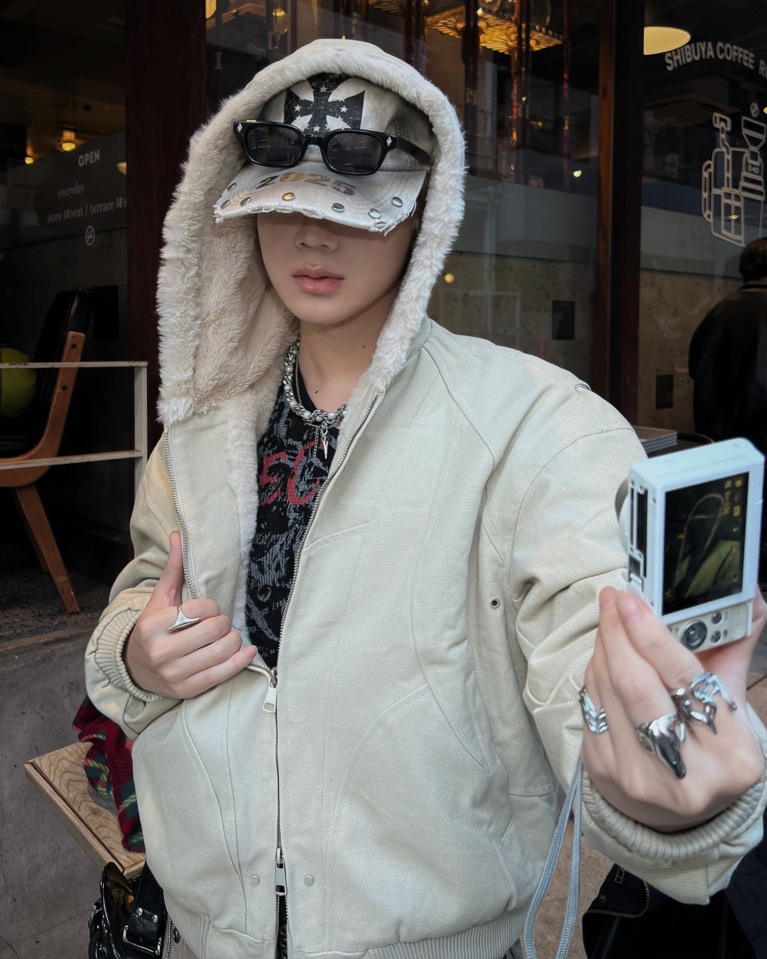 【即納】 ダブルジップキャンバスファージャケット MO5008