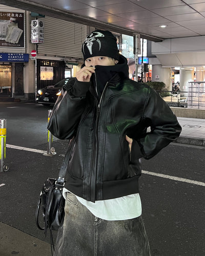 【即納】スタンドネックジップパーカー MO5012