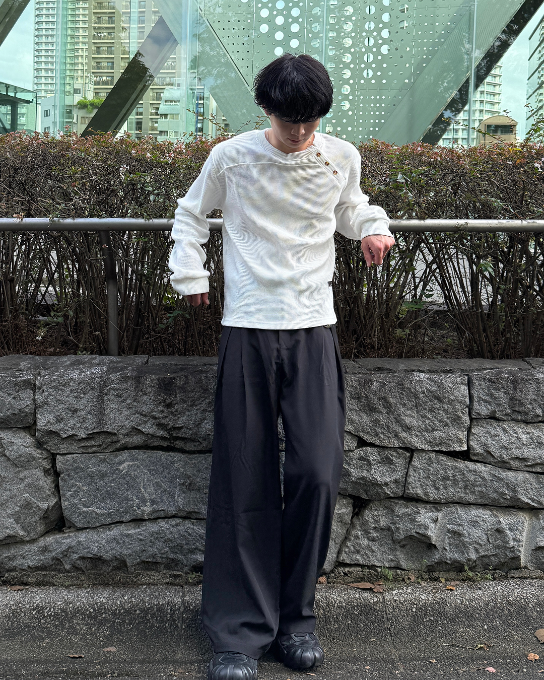 ワイドバギーカジュアルパンツ ME0007