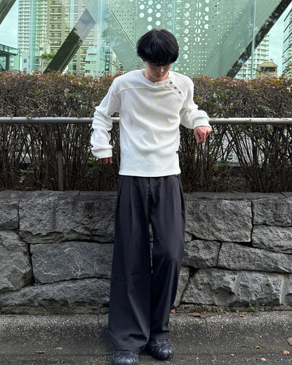ワイドバギーカジュアルパンツ ME0007