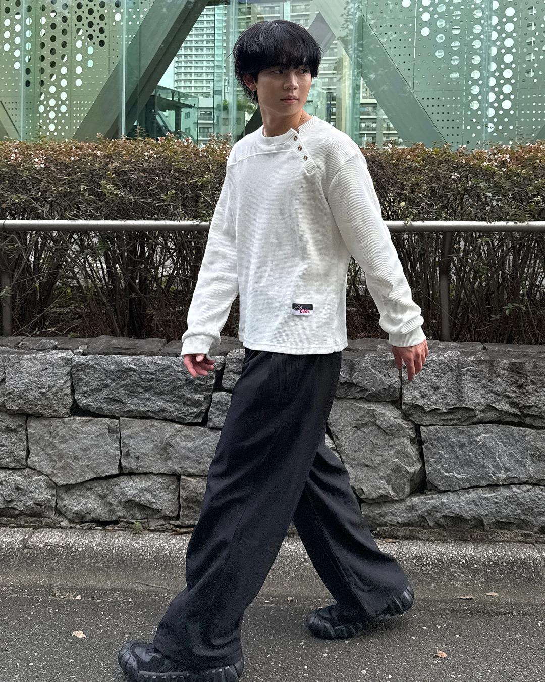 ワイドバギーカジュアルパンツ ME0007