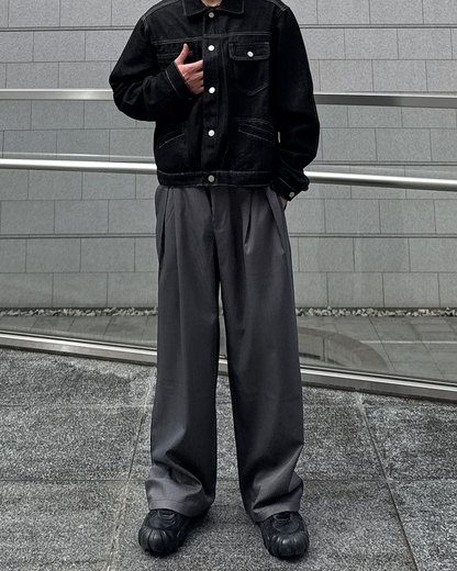 ワイドバギーカジュアルパンツ ME0007