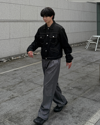 ワイドバギーカジュアルパンツ ME0007