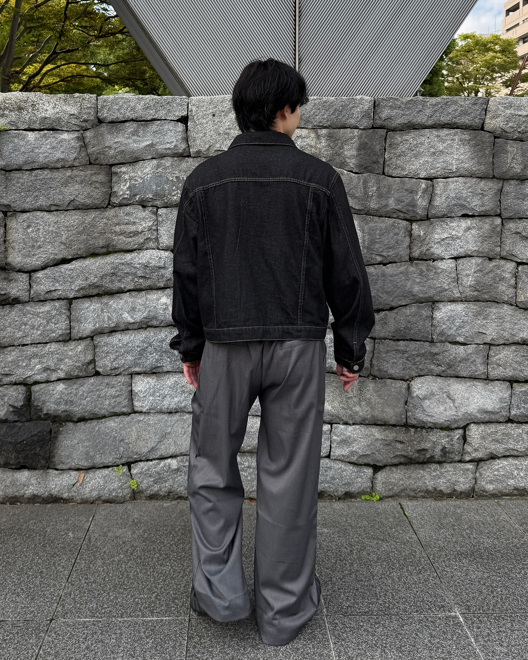 マルチポケットショートデニムジャケット ME0017
