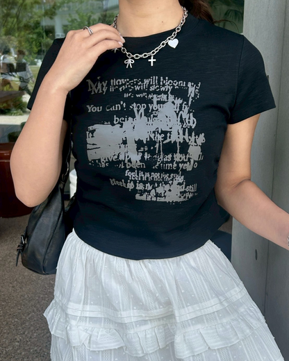 プリントデザインTシャツ MR1002