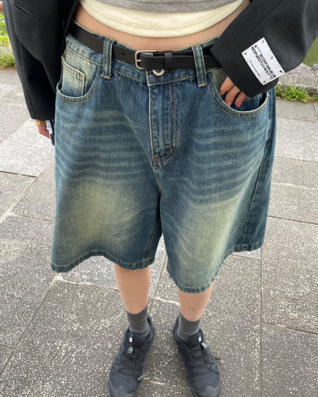 ショートパンツ JEMUT MIRO CARPENTER DENIM HALF PANTS MR195 JEMUT]☆MIRO CARPENTER DENIM HALF PANTS (Jemut/ショート