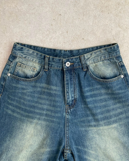 デニムショートパンツ MU0034