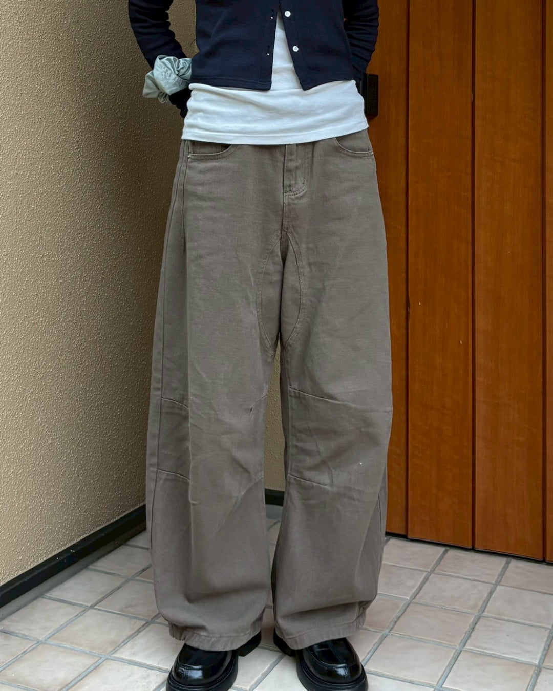 カーブシルエットパンツ MU0140 – YOLO（ヨロ）｜ファッション通販