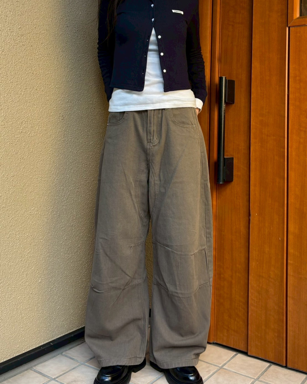 パンツ yumiwo カーブシルエットパンツ MU0140 – YOLO（ヨロ）｜ファッション通販