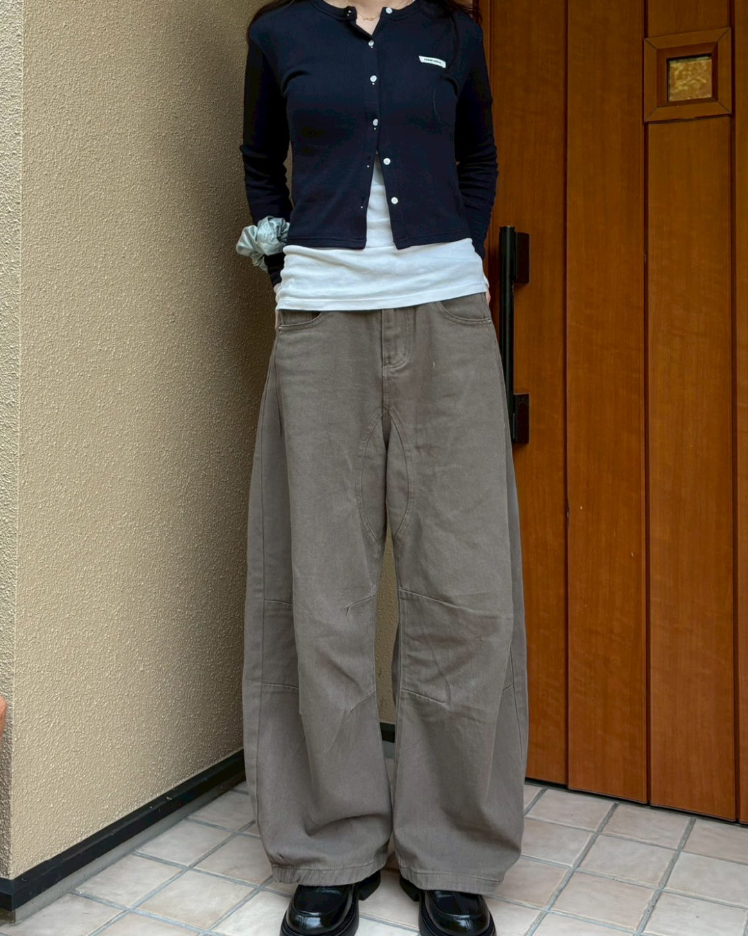 即納】カーブシルエットパンツ MU0140 – YOLO（ヨロ）｜ファッション通販