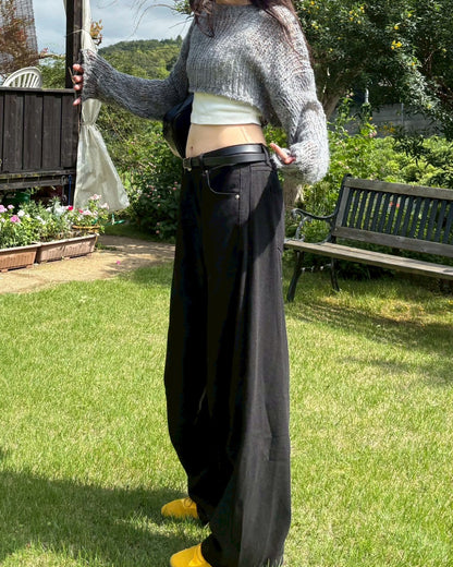 【即納】カーブシルエットパンツ MU0140