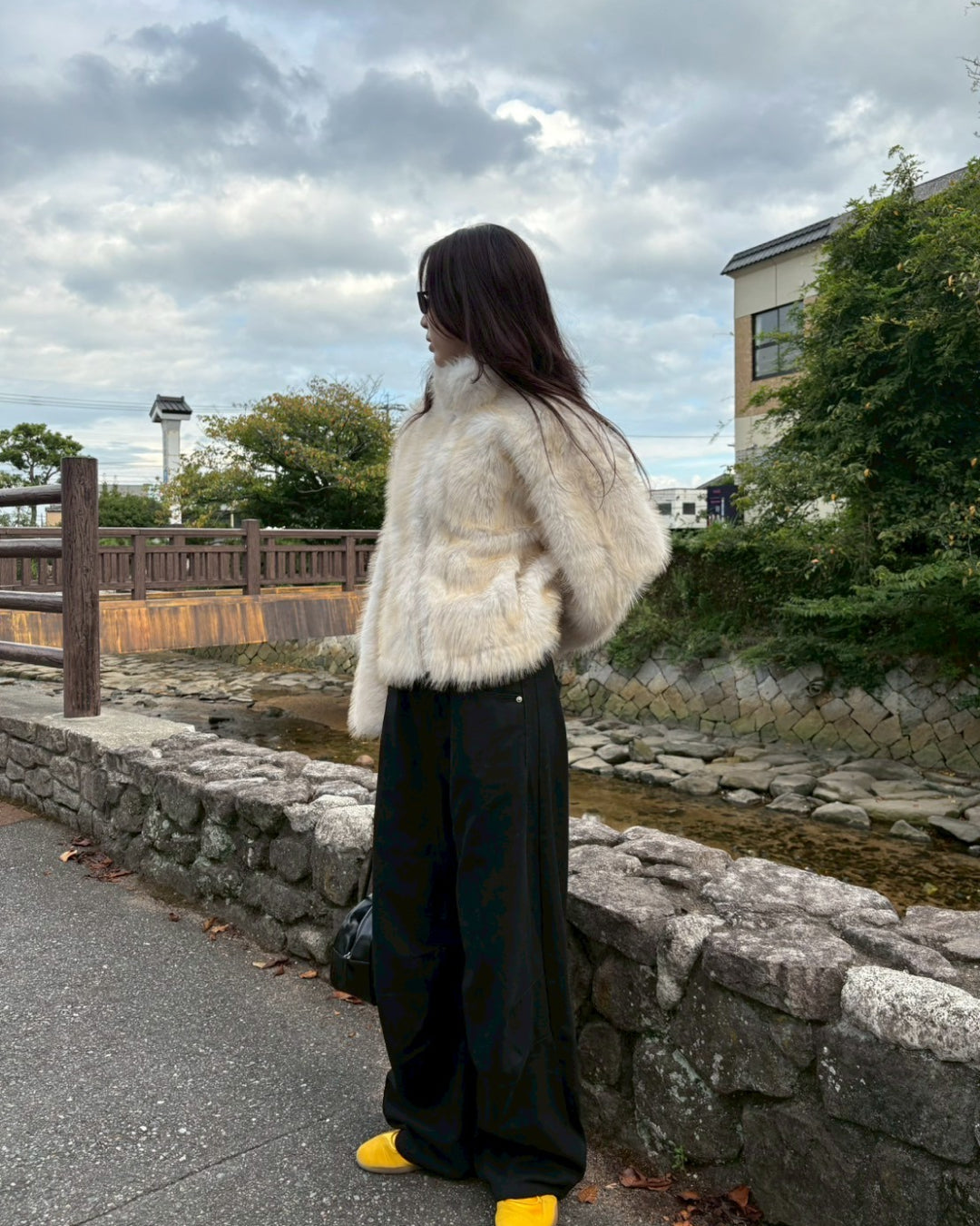 【即納】カーブシルエットパンツ MU0140