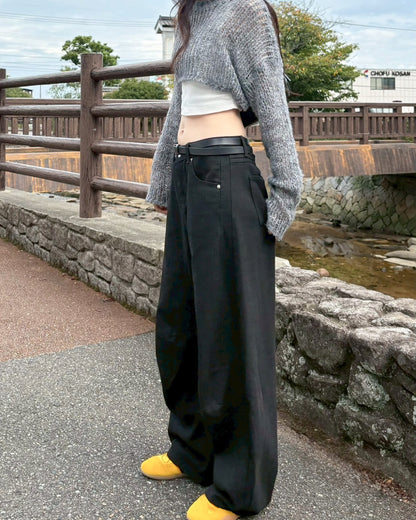 【即納】カーブシルエットパンツ MU0140