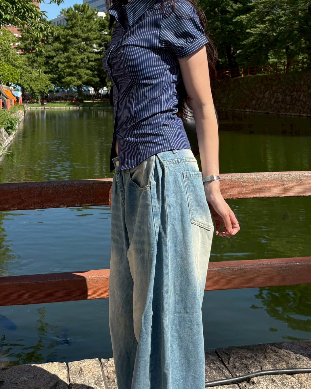 ストライプタイトシャツ MU0160 – YOLO（ヨロ）｜ファッション通販