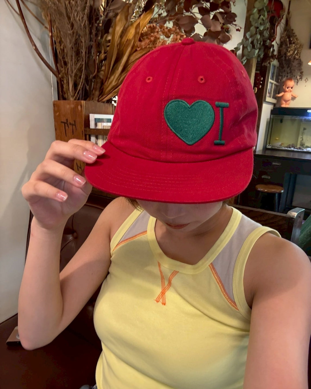 I♡キャップ　MX0069
