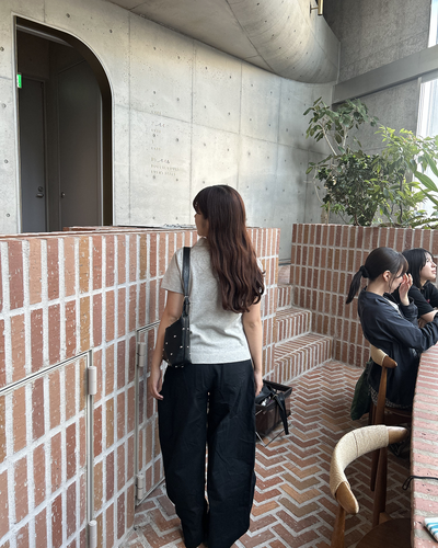 ルーズワイドレッグサイドタックパンツ
MY0002