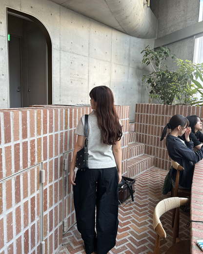 ルーズワイドレッグサイドタックパンツ
MY0002