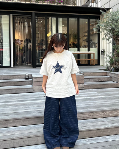 スタードットルーズプリントTシャツ
MY0009