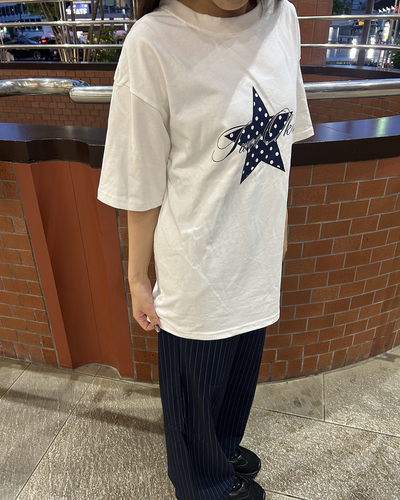 スタードットルーズプリントTシャツ
MY0009
