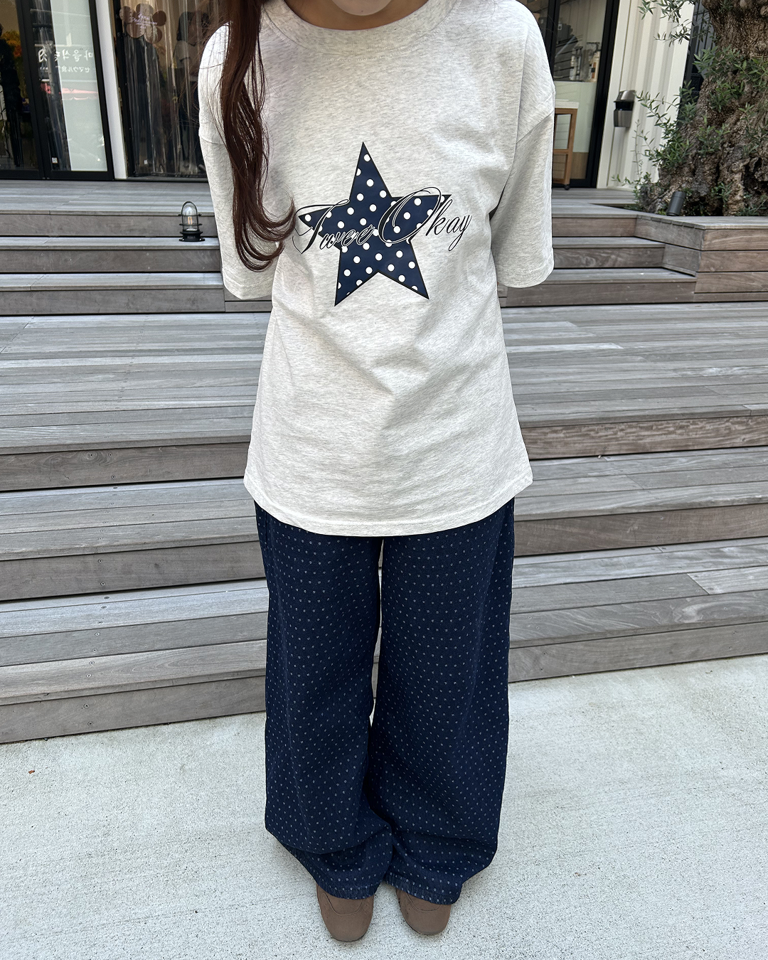 カーブデザインドットハイウエストパンツ
MY0058