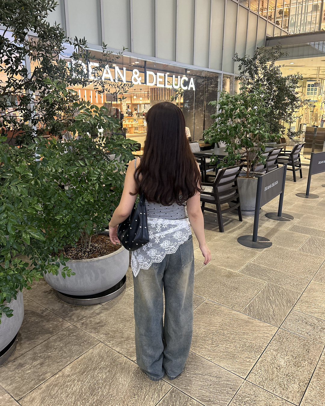 レトロデザインワイドレッグステッチデザインパンツ
MY0059