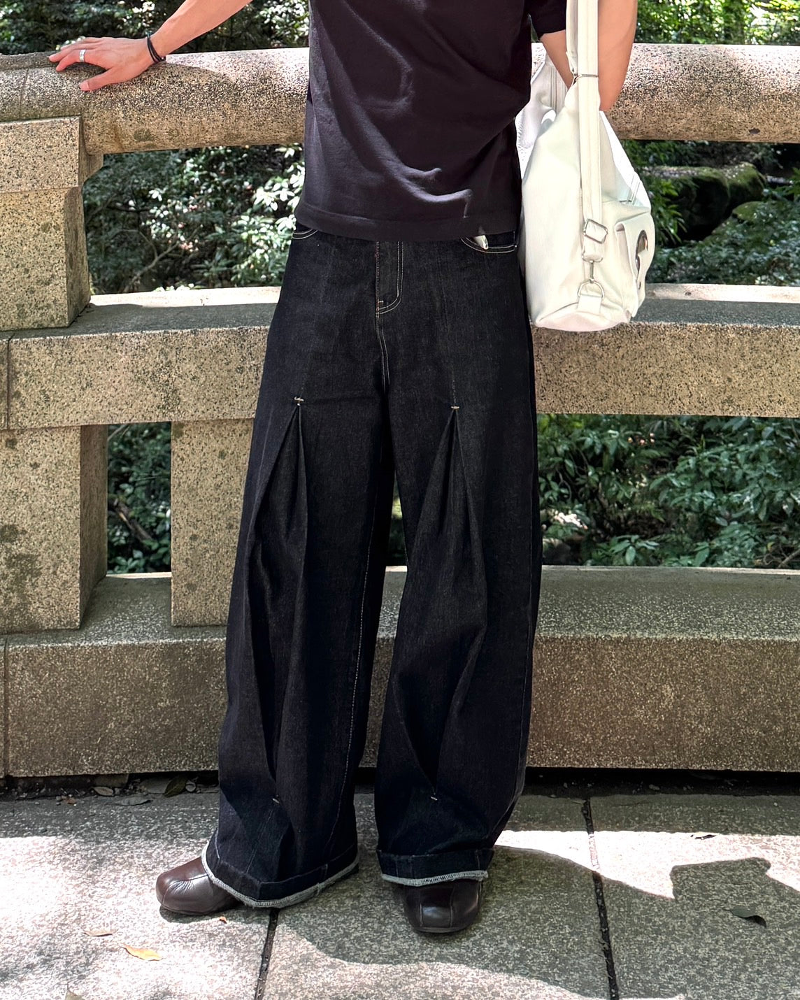 iamjinyaページ antiqua（アンティカ） ツイルワイドパンツ レディース ボトムス